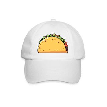 Taco - Baseballkappe - Weiß/Weiß - Vorne