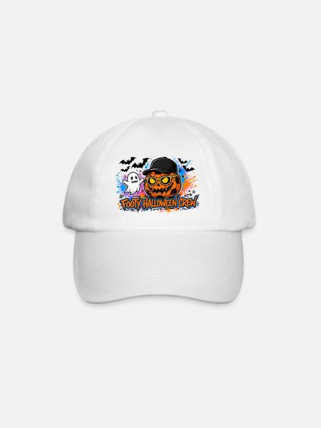 Halloween-Kram - Baseballkappe - Weiß/Weiß