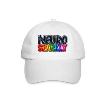 Neuro Sparkly - Baseballkappe - Weiß/Weiß - Vorne