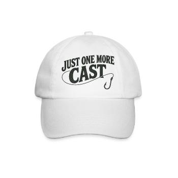 Nur noch ein Cast - Baseballkappe - Weiß/Weiß - Vorne