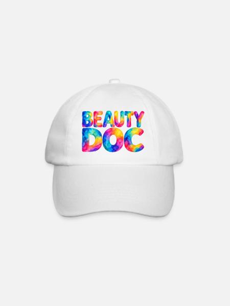 Beauty Doc - Baseballkappe - Weiß/Weiß