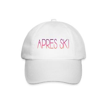 Apres Ski - Baseballkappe - Weiß/Weiß - Vorne