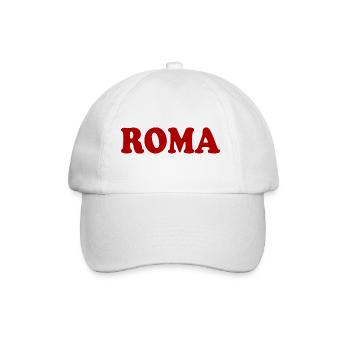 Roma - Baseballkappe - Weiß/Weiß - Vorne