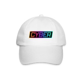 CYBER - Baseballkappe - Weiß/Weiß - Vorne
