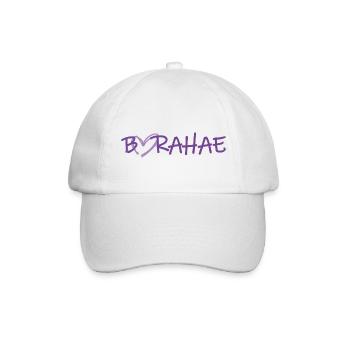 Liebe - Borahae - Baseballkappe - Weiß/Weiß - Vorne