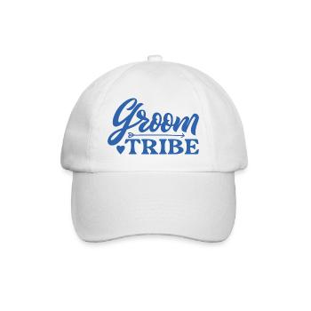 Bräutigam-Stamm - Baseballkappe - Weiß/Weiß - Vorne