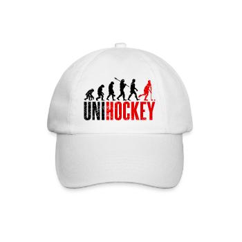 Unihockey - Baseballkappe - Weiß/Weiß - Vorne
