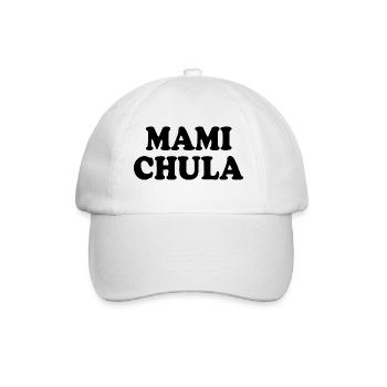 Mami chula - Baseballkappe - Weiß/Weiß - Vorne