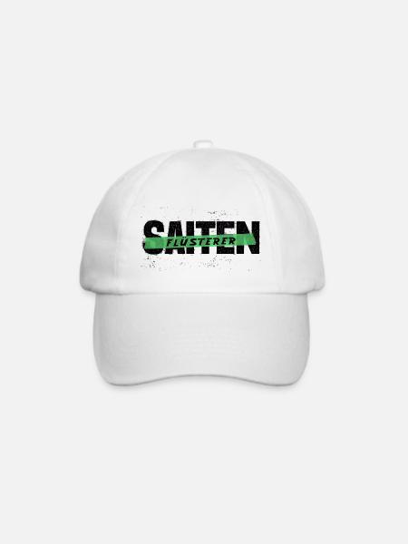 Saiten Flüsterer - Baseballkappe - Weiß/Weiß