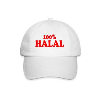 Halal - Baseballkappe - Weiß/Weiß - Vorne
