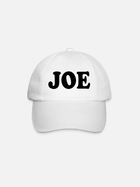 Joe - Baseballkappe - Weiß/Weiß