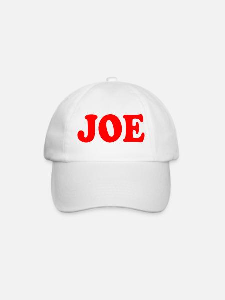 Joe - Baseballkappe - Weiß/Weiß