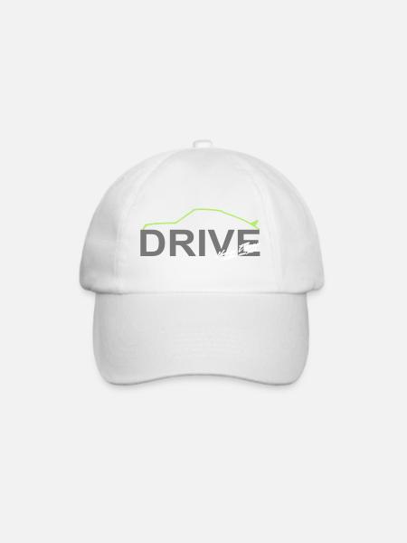 Drive Luftgekühlt Mythos - Baseballkappe - Weiß/Weiß