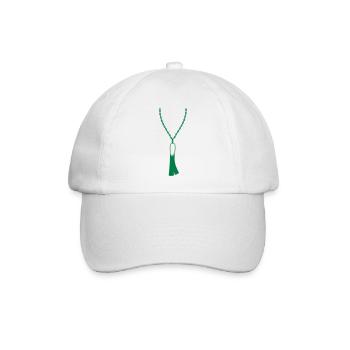 Schmuck Lauch Halskette - Baseballkappe - Weiß/Weiß - Vorne