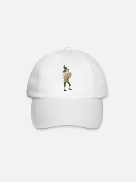 Fantasy Horn - Baseballkappe - Weiß/Weiß