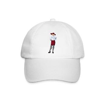 Eleanor - Baseballkappe - Weiß/Weiß - Vorne