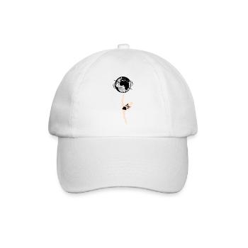 Planet - Baseballkappe - Weiß/Weiß - Vorne