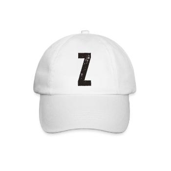 Z - Baseballkappe - Weiß/Weiß - Vorne