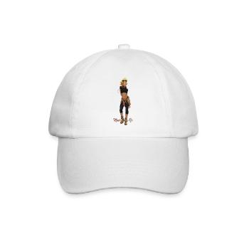 Music_Is_My_Life - Baseballkappe - Weiß/Weiß - Vorne