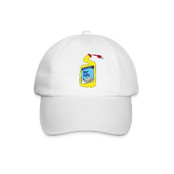 PC Ente - Baseballkappe - Weiß/Weiß - Vorne