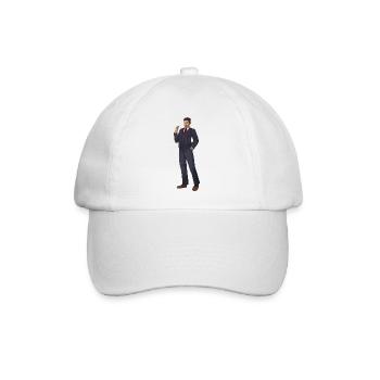 Richard - Baseballkappe - Weiß/Weiß - Vorne