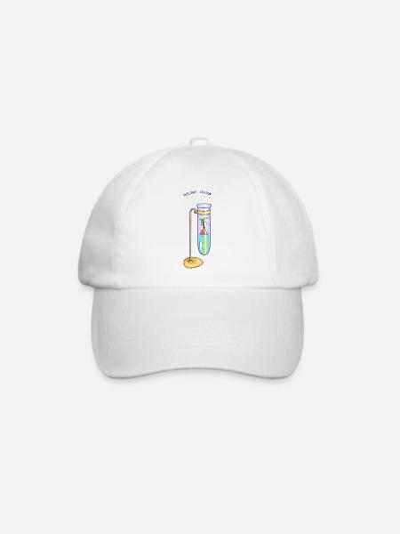 Holiday season - Baseballkappe - Weiß/Weiß