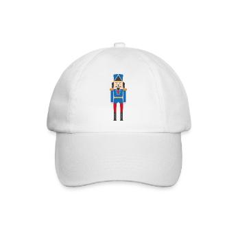 Nussknacker - Baseballkappe - Weiß/Weiß - Vorne