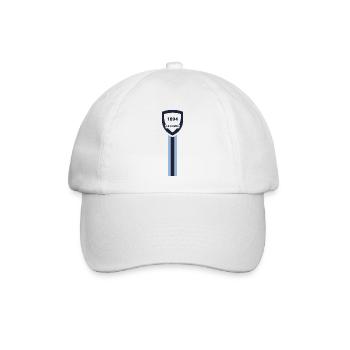 Der Fußballverein Le Havre - Baseballkappe - Weiß/Weiß - Vorne
