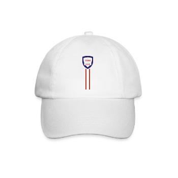 Der Fußballverein Lille - Baseballkappe - Weiß/Weiß - Vorne