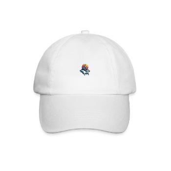 Eisberge Symbol Arktis Berge - Baseballkappe - Weiß/Weiß - Vorne
