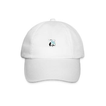 Tiere - Baseballkappe - Weiß/Weiß - Vorne