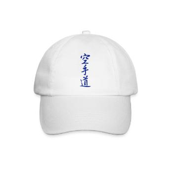 Karate - Baseballkappe - Weiß/Weiß - Vorne