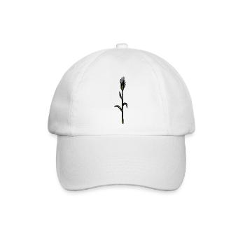 Gerste Getreide Landwirtschaft Geschenk Ackerbau - Baseballkappe - Weiß/Weiß - Vorne