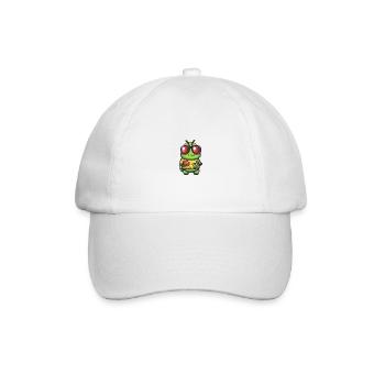 Wurm Cool Sommer - Baseballkappe - Weiß/Weiß - Vorne
