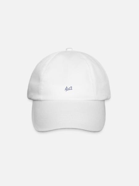 Hawaii Design - Baseballkappe - Weiß/Weiß
