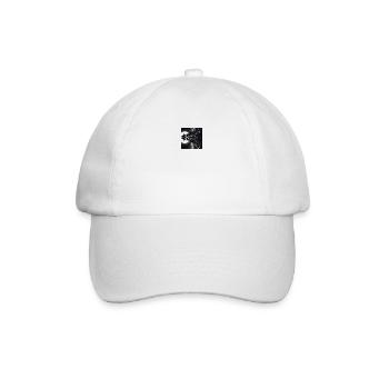 Gangster Waschbär - Baseballkappe - Weiß/Weiß - Vorne