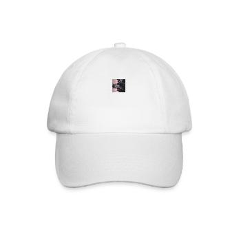Gangster Waschbär - Baseballkappe - Weiß/Weiß - Vorne