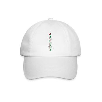 Ornament - Baseballkappe - Weiß/Weiß - Vorne
