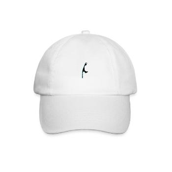 Sylt Silhouette - Baseballkappe - Weiß/Weiß - Vorne