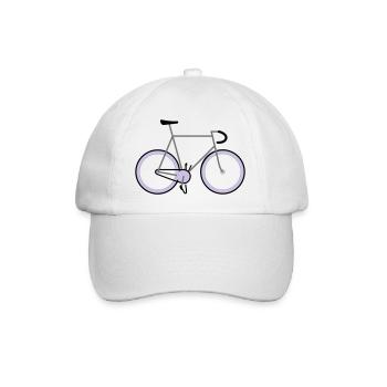 Fixie - Baseballkappe - Weiß/Weiß - Vorne