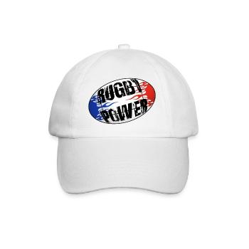 r_power - Baseballkappe - Weiß/Weiß - Vorne