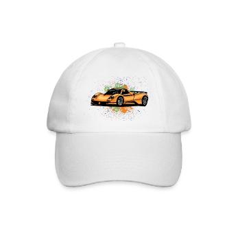 Kühler supercars - Baseballkappe - Weiß/Weiß - Vorne