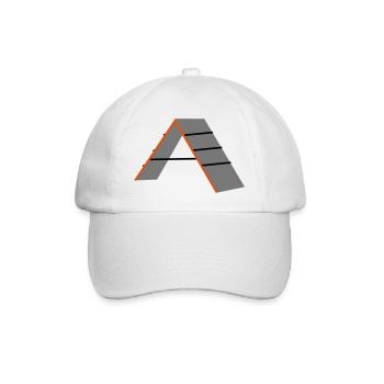 agility - Baseballkappe - Weiß/Weiß - Vorne