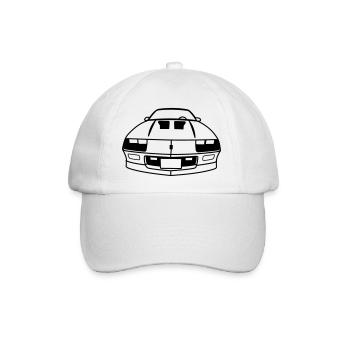 Camaro_Z28_1 - Baseballkappe - Weiß/Weiß - Vorne