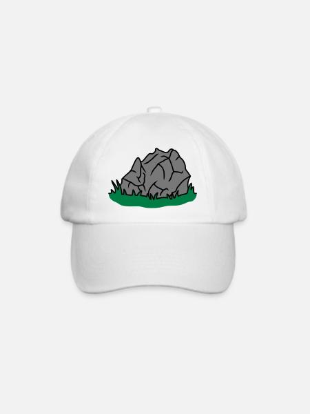 Stone - Baseballkappe - Weiß/Weiß