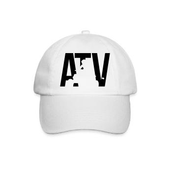 ATV - Baseballkappe - Weiß/Weiß - Vorne