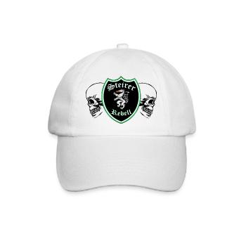 Steiermark - Baseballkappe - Weiß/Weiß - Vorne