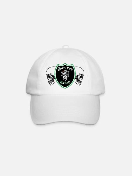 Steiermark - Baseballkappe - Weiß/Weiß