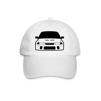 JDM Evo6 | T-shirts JDM - Baseballkappe - Weiß/Weiß - Vorne