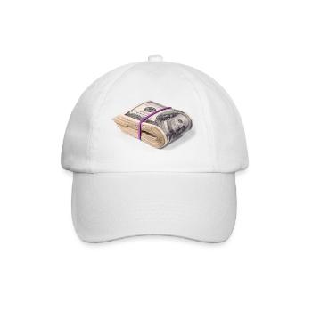bundle of dollars - Baseballkappe - Weiß/Weiß - Vorne